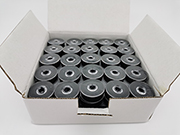 MPB-40S2, Size M, Plastic Sided, 40S/2 Black Color, 75pcs